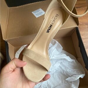 Fashion Nova Beige Heels